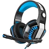Gaming Headset GM-2 Over-Ear Noise Cancelling Deep Bass Headphone 3.5mm PS4 PC Xbox One Laptop iOS Android