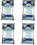 Fantasy Flight Clear Sleeves: Standard Card Game 50 Sleeves Per Pack, Pack Of 4
