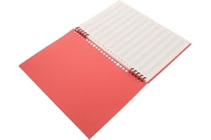 SHOWERORO Musical Notebook Vintage Boys and Girls Music Writing Composition Notebook for Guitar Staff Practice