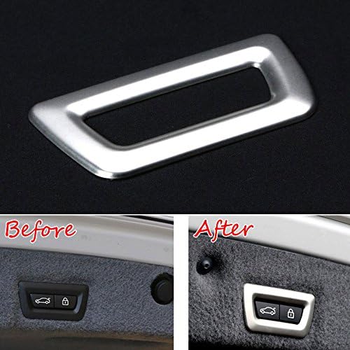 Odster Rear Tail Gate Door Switch Frame Cover Trim Car Styling Sticker For BMW 7 Series 730Li 740Li 750Li F01 F02 2010-2015