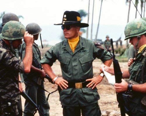 Elyvato #Apocalypse #Now #Robert #Duvall #Classic #in #Uniform #with #Shades #in #Battlefiel Poster 
