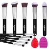 BEAKEY Makeup Brush Set Premium Synthetic Foundation Face Powder Blush Eyeshadow Kabuki Brush Kit, Makeup Brushes with…
