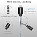 Braided USB C Cable-iProductsUS Type C Cable, 4Pack Short to Long [7in/3.3ft/3.3ft/6.6ft] Fast Charging Durable USB C Charger for Samsung Galaxy S9 S8 Note 8, LG V30 G6 G5, Pixel, and More