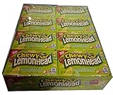 FERRARA PAN 25c CHEWY LEMONHEAD FIERCELY CITRUS 0.8 OZ EACH (24 in a Pack)