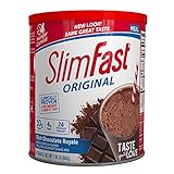 Slim Fast Original, Meal Replacement Shake Mix, Rich Chocolate Royal, 31.18 Ounce