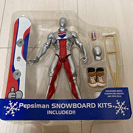 Amazon ウルトラフリーポーズ フィギュア ペプシマン フィギュア ドール 通販