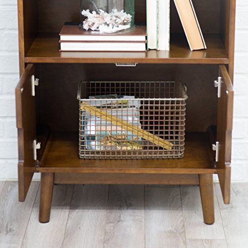 Belham Living Carter Mid Century Modern Bookcase Pricepulse
