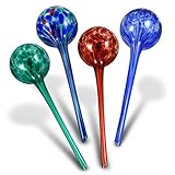 Gardening Solutions Hydro Globes Automatic Watering Bulbs, 4 Piece Deluxe Set