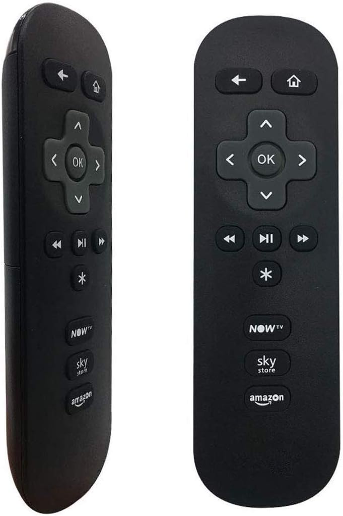 Replacement Remote Control for Now TV Boxes & Roku 1/2 Amazon.co.uk