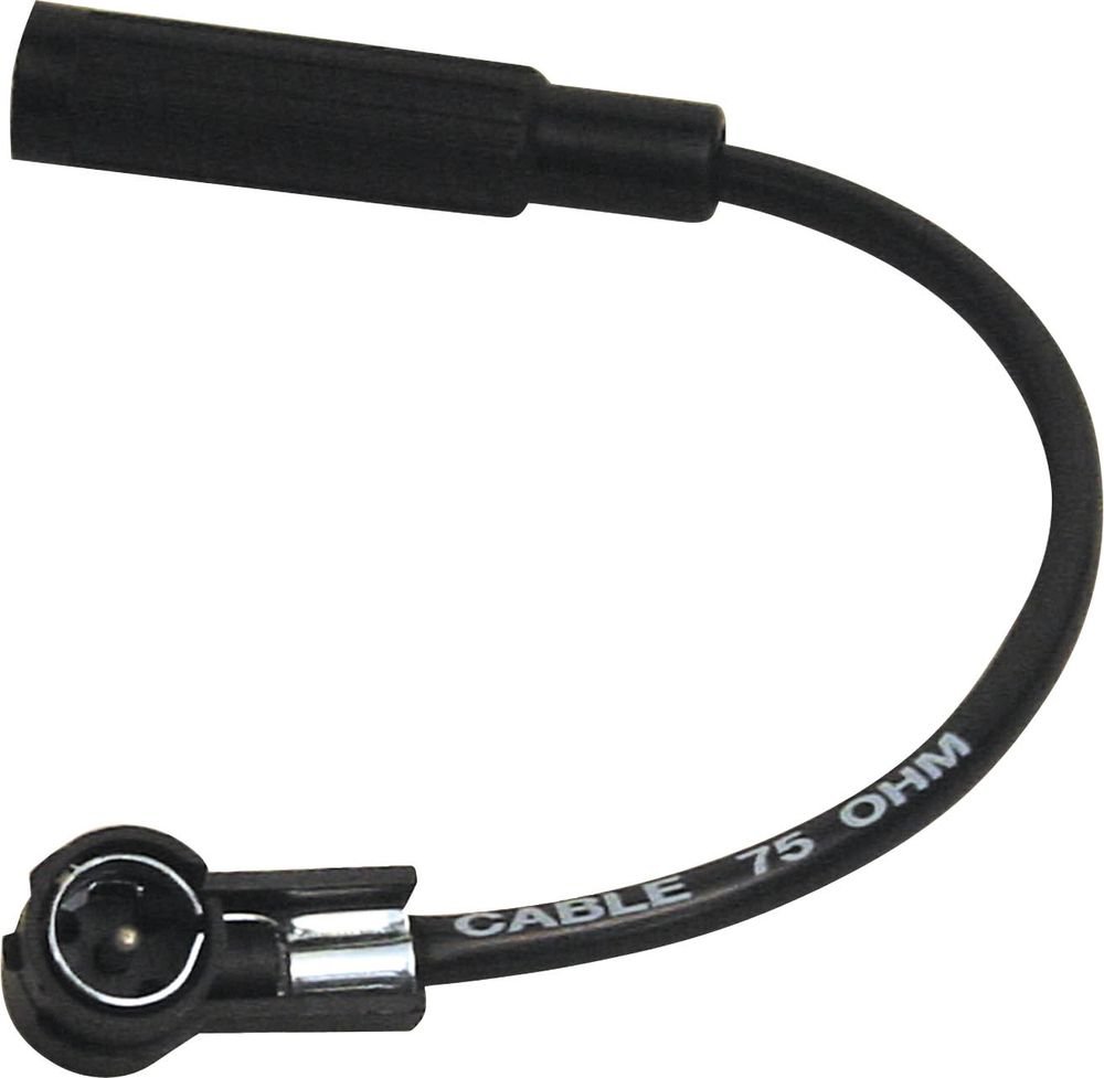 Autoleads PC5-28 Car Audio Aerial Adaptor Lead for DIN to ISO - Black