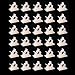 30 Pieces White Cable Clips Viaky Adjustable Self-Adhesive Nylon Wire Clips Cable Management Drop Wire Holder