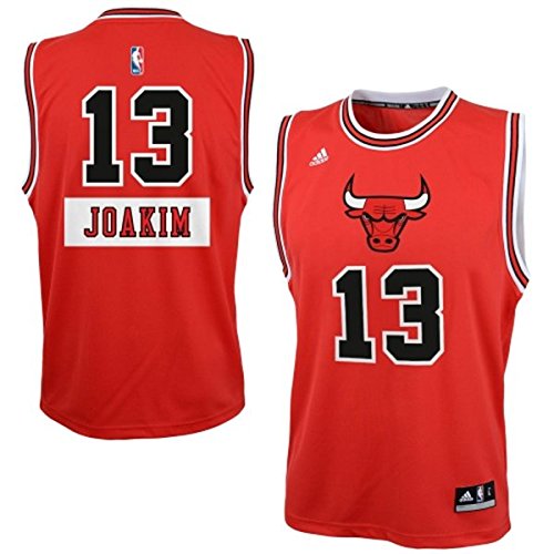 Joakim Noah Chicago Bulls #13 NBA Youth X-Mas Day Jersey Red (Youth Small 8)