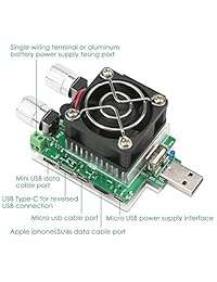 DROK   Controlador de carga USB y multímetro USB, 1