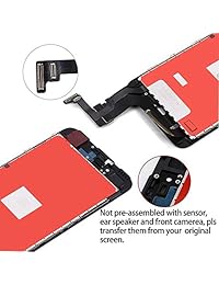 Kit de montaje para pantalla LCD digitalizadora para iPhone 7 Plus con pantalla táctil 3D, protector de pantalla gratis