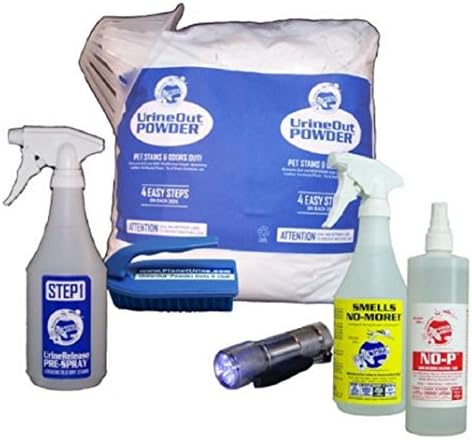 Ultimate II Cleaning Kit for Pet Urine Stain and Odor Removal, Dog and Cat Urine Odor Eliminator System