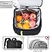 SEEHONOR Insulated Cooler Backpack Leakproof Lightweight Backpack Cooler Soft Cooler Bag for Lunch Picnic Hiking Camping Beach Fishing Travel Trips 30Cans,Blackthumb 2