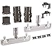 Siwdoy W10712395 Dishwasher METAL Rack Adjuster Kit Compatible with Whirlpool Dishwasher Replaces PS10065979 AP5957560 W10350375 W10250159