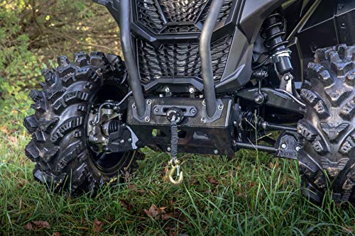 SuperATV Heavy Duty Winch Mounting Plate for Can-Am Maverick Trail 800/1000 (2018+) - Thumbnail 2