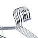 ECROCY 20 Pack Stainless Steel Strong Metal Wire Hangers Clothes Hangers 16.5 Inch 4mm Thickness Gage Hanger Organizer