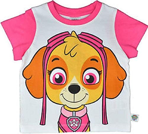 Official Paw Patrol Girls Skye Puppy Character Cotton T-Shirt Top