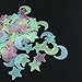 DEESEE(TM) New Wall Stickers100PC Kids Bedroom Fluorescent Glow in The Dark Stars Moons Wall Stickers