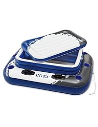 Conservadora flotante Intex Mega Chill II, Azul