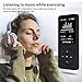 MYMAHDI 8GB MP3 Music Player 1.8 Inch Screen 70h Lossless Sound, Support up to 128GB Black