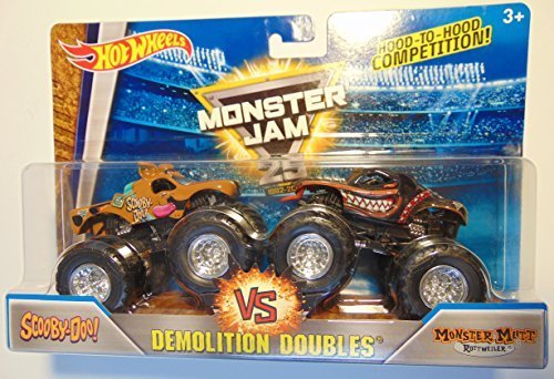 Monster Jam Hot Wheels Demolition Doubles - SCOOBY-DOO! Vs MONSTER MUTT!