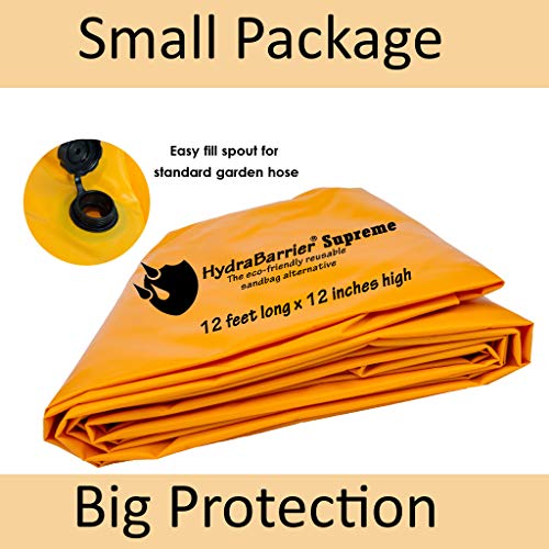 Best Sandbag Alternative Hydrabarrier Supreme 12 Foot Length 12 Inch