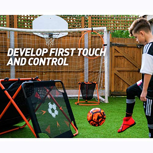 Football Flick Urban Skills Training Rebounder and Net Pricepulse