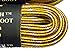 GREATLACES 2 pair pack round Gold Yellow Tan proTOUGH Heavy Duty 6mm thick 3/16 Kevlar Reinforced boot laces shoelaces