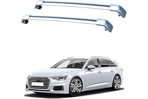 Roof Rack Cross Bars for Audi - A6 Avant (C8, 4A5) [2018-2023] Aluminum Alloy Roof Rack Cross Bars