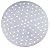 Winco APZP-13P 13" Diameter 146 Holes Aluminum Perforated Pizza Disk