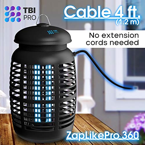 [2 in 1] Bug Zapper Outdoor Electric & Attractant 4250V Electric