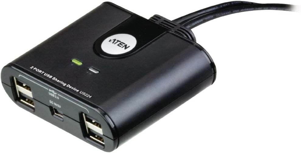 ATEN USB 2.0 4 Port Peripheral Sharing Switch US224, USB 2.0 compliant, support Windows, Linux,Mac and Sun - Image 4