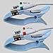 ECG/EKG Adult Limb Electrode for 3.0 Plug/4.0 Banana Plug -4 Pieces/Set (Gray)