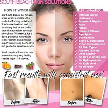 south beach cream for sensitive areas