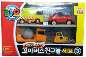 [SET] Tayo The Little Bus Chibikko bus Tayo Friends Special mini four-piece No.3 (Ruby + Chris + speed + Billy) [parallel imp