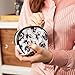 Adrienne Vittadini Set of 3 Dome Cosmetic Cases Black and White Floral