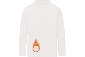 CUNYI Mock Neck Shirts Girls Boys Cotton Thermal Undershirt Long Sleeve Base Layer Tops Tees