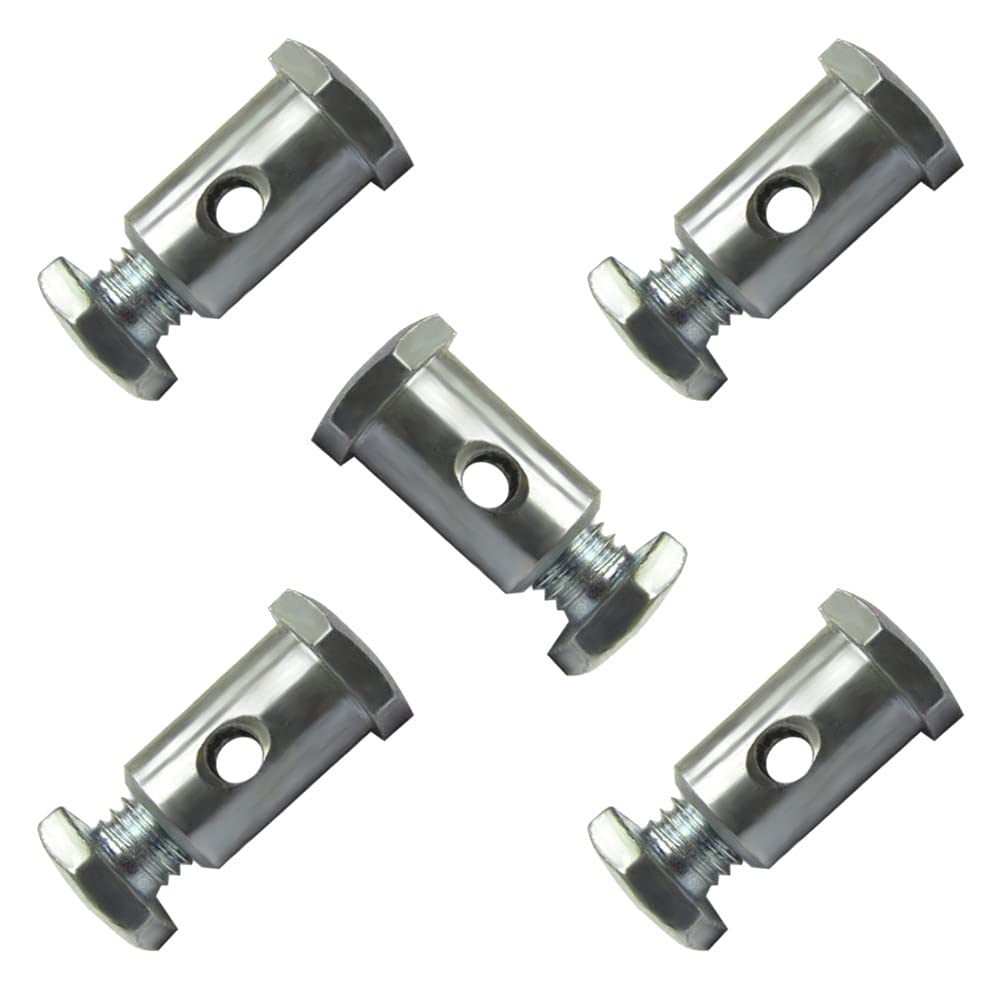 Cyclingcolors Unisex Adult Cable Clamp, Silver, 6.8 x 13.5 mm