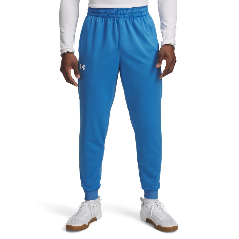 Under Armour Men's ArmourFleece Jogger, (402) Blue Atlantis / / White, Small Image