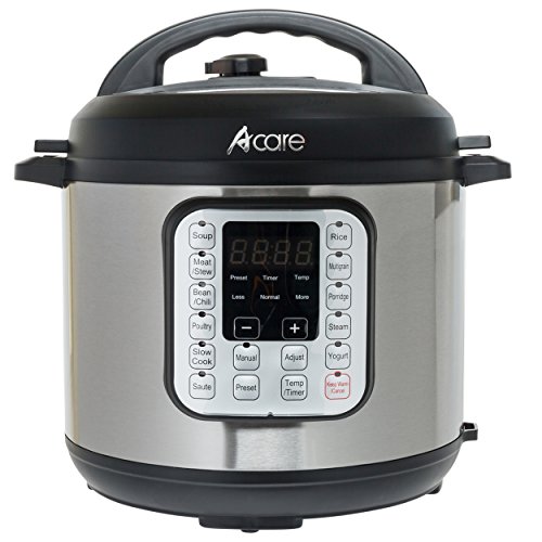 Electric Pressure Cooker, Mifanstech 7-in-1 6 Qt 1000W Multi-use Programmable Rice Cooker, Slow Cooker, Steamer, Sauté, Yogurt Maker and Warmer, Suitable For 4-6 Family Members