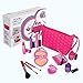 PixieCrush Pretend Play Makeup Kit. Designer Girls Love Set Heart Bag