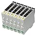 Ink & Toner Geek ® - 6 Pack Remanufactured Replacement Inkjet Cartridges for Epson T060 60 #60 (T060120) For Use With Epson Stylus C68 Stylus C88 Stylus C88Plus Stylus CX3800 Stylus CX3810 Stylus CX4200 Stylus CX4800 Stylus CX5800F Stylus CX7800 (6 Black)