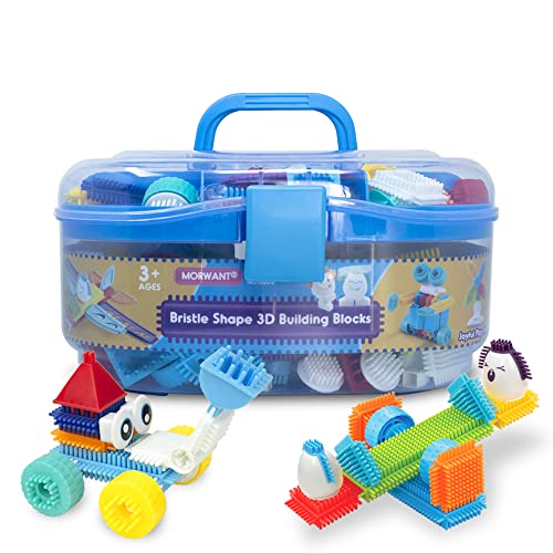 Bristle Interlocking Building Blocks for Boys and Girls, Stem