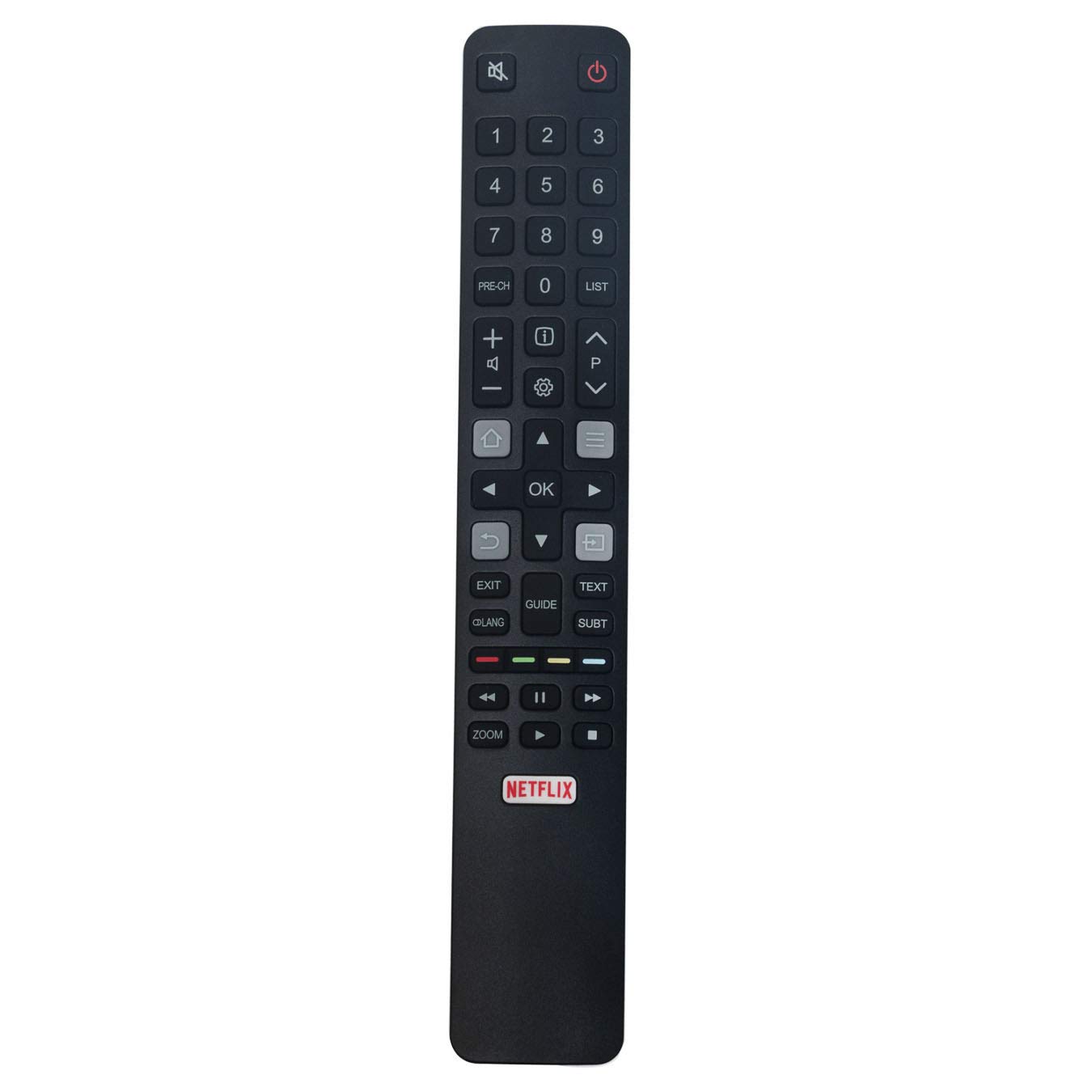 VINABTY 06 IRPT45 RC802N YLI2 Replacement Remote Fit for TCL TV 43DP600 55DP600 50DP600 U43P6006