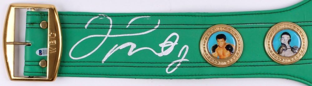 Icons of boxing Floyd Mayweather WBC Full Size Hand Signed Autographed Championship Belt, JSA
