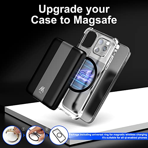 MYao Battery Pack, 10000mAh Wireless Portable Phone Charger