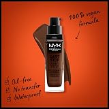 NYX Can’t Stop Won’t Stop Full Coverage Foundation Deep Espresso 24H Matte view 2